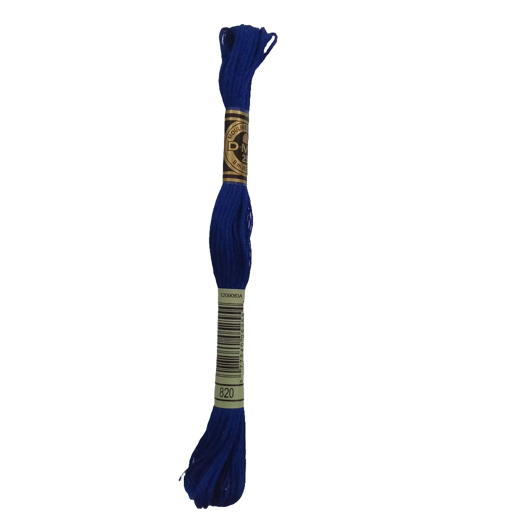 Scatena i tuoi punti creativi con il filo da ricamo Mouliné - blu