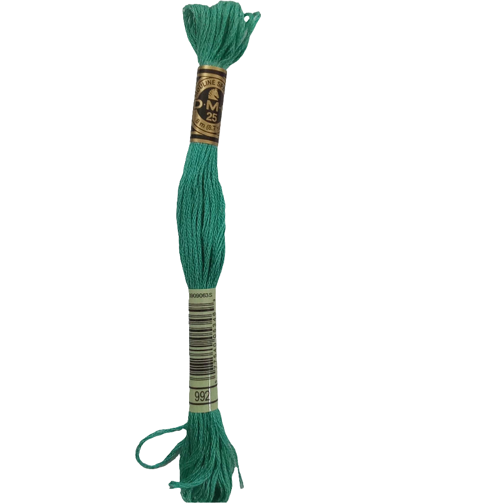 Scatena i tuoi punti creativi con il filo da ricamo Mouliné - verde chiaro