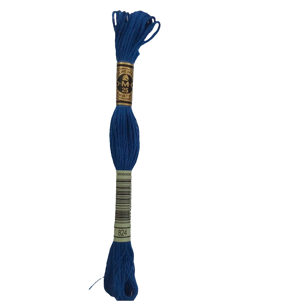 Scatena i tuoi punti creativi con il filo da ricamo Mouliné - blu