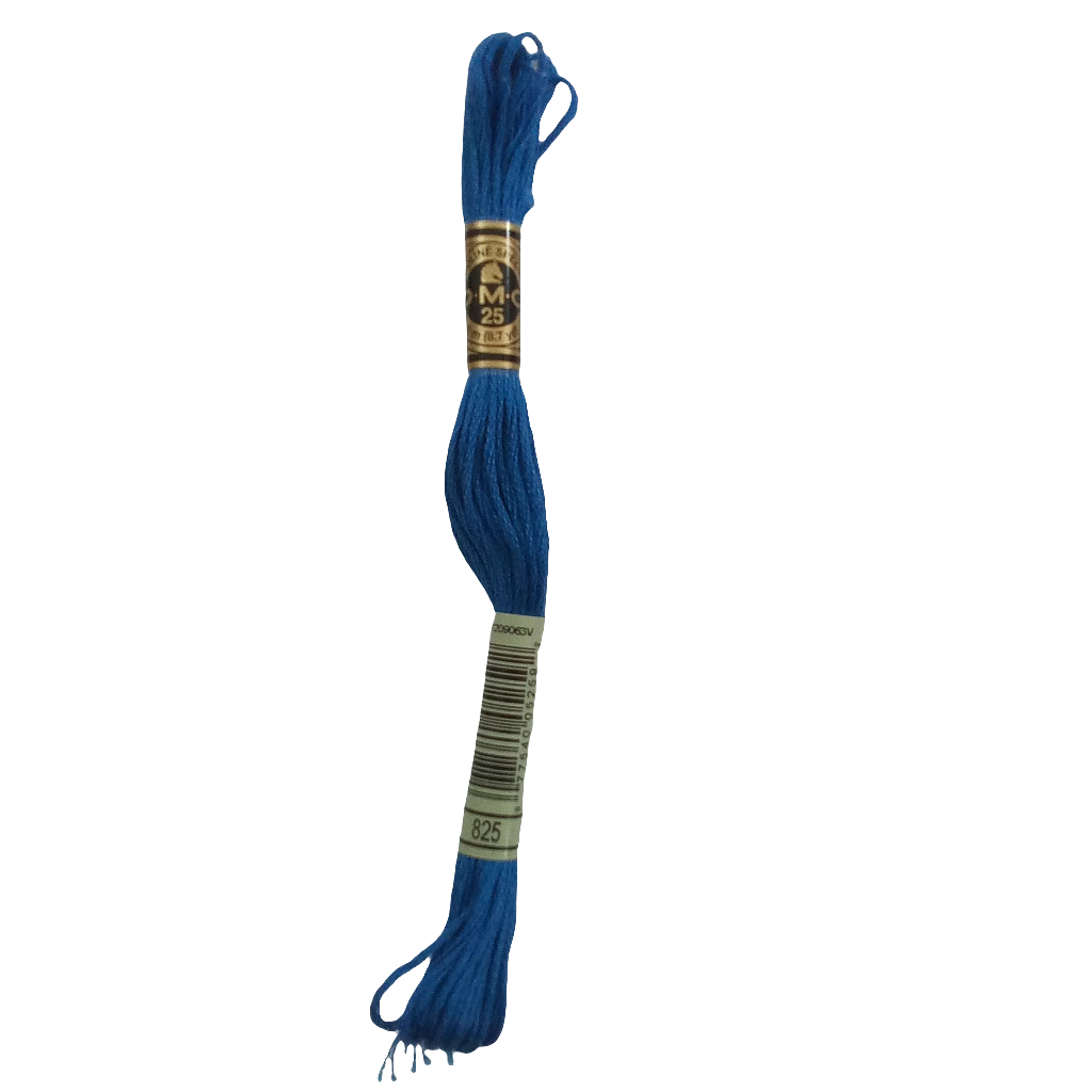 Scatena i tuoi punti creativi con il filo da ricamo Mouliné - blu