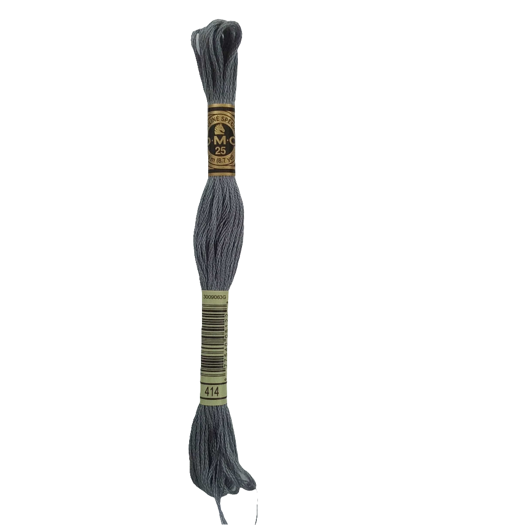 Scatena i tuoi punti creativi con il filo da ricamo Mouliné - grigio, bianco, nero