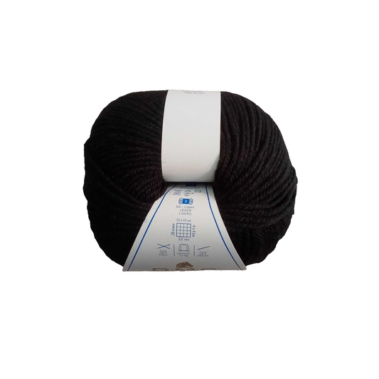 Filato merino nero
