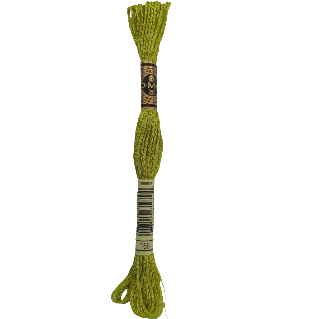Scatena i tuoi punti creativi con il filo da ricamo Mouliné - verde chiaro