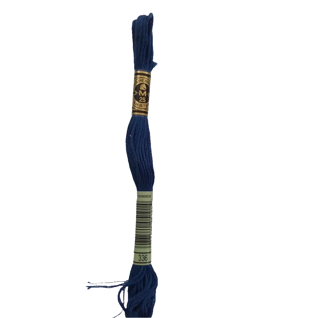 Scatena i tuoi punti creativi con il filo da ricamo Mouliné - blu