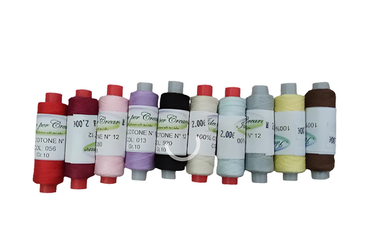 FILO COTONE PER CUCITO CREATIVO