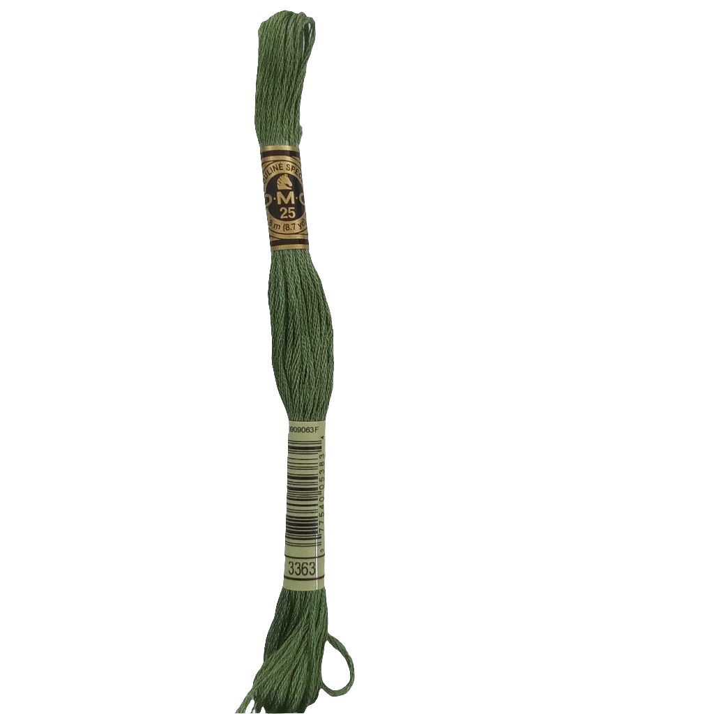 Scatena i tuoi punti creativi con il filo da ricamo Mouliné - verde chiaro