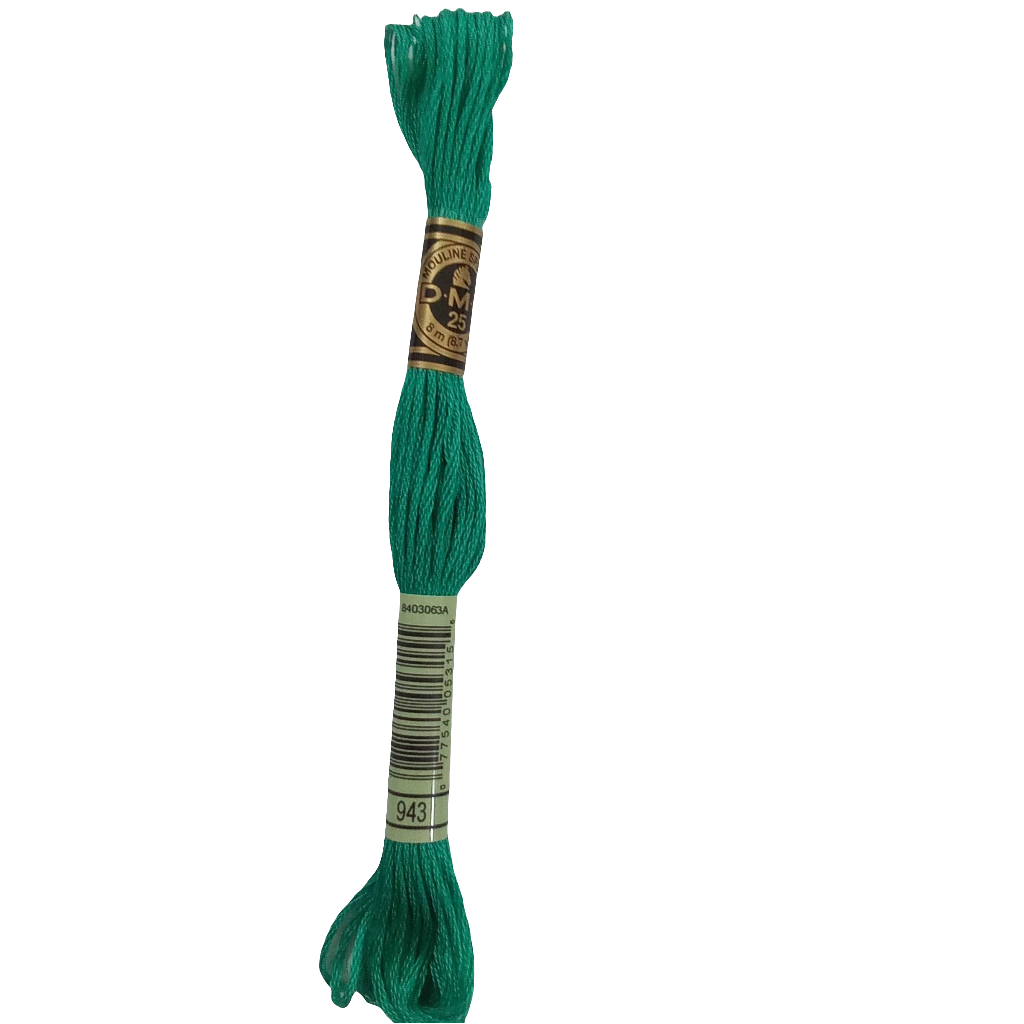 Scatena i tuoi punti creativi con il filo da ricamo Mouliné - verde chiaro