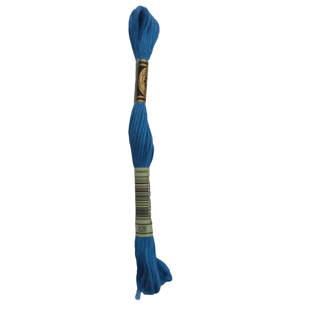 Scatena i tuoi punti creativi con il filo da ricamo Mouliné - blu