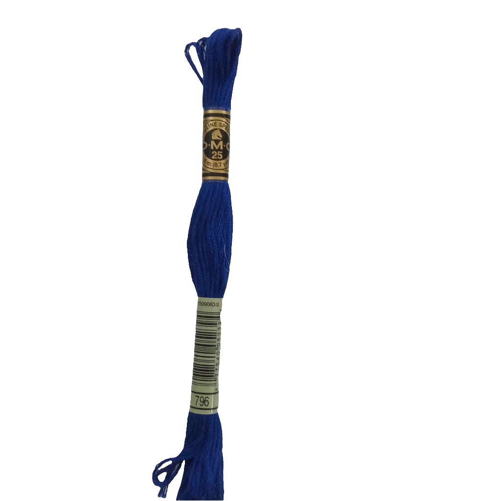 Scatena i tuoi punti creativi con il filo da ricamo Mouliné - blu