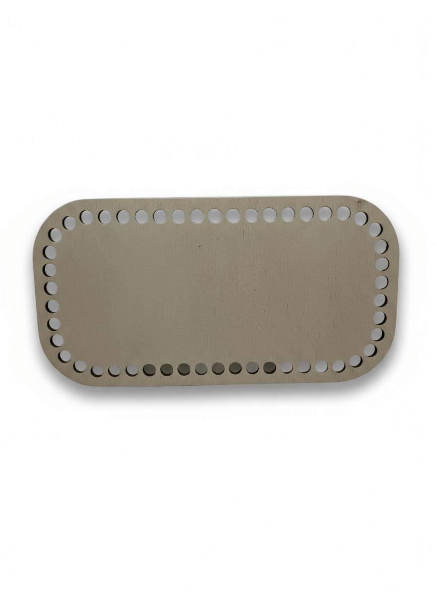 BASI IN LEGNO FORATE - Angels Style merceria creativa