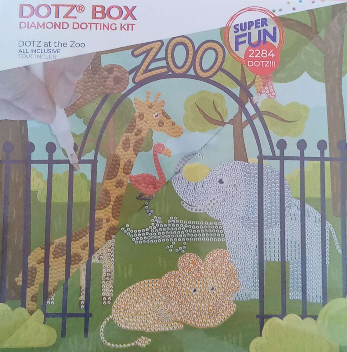 Diamond dotz - box zoo