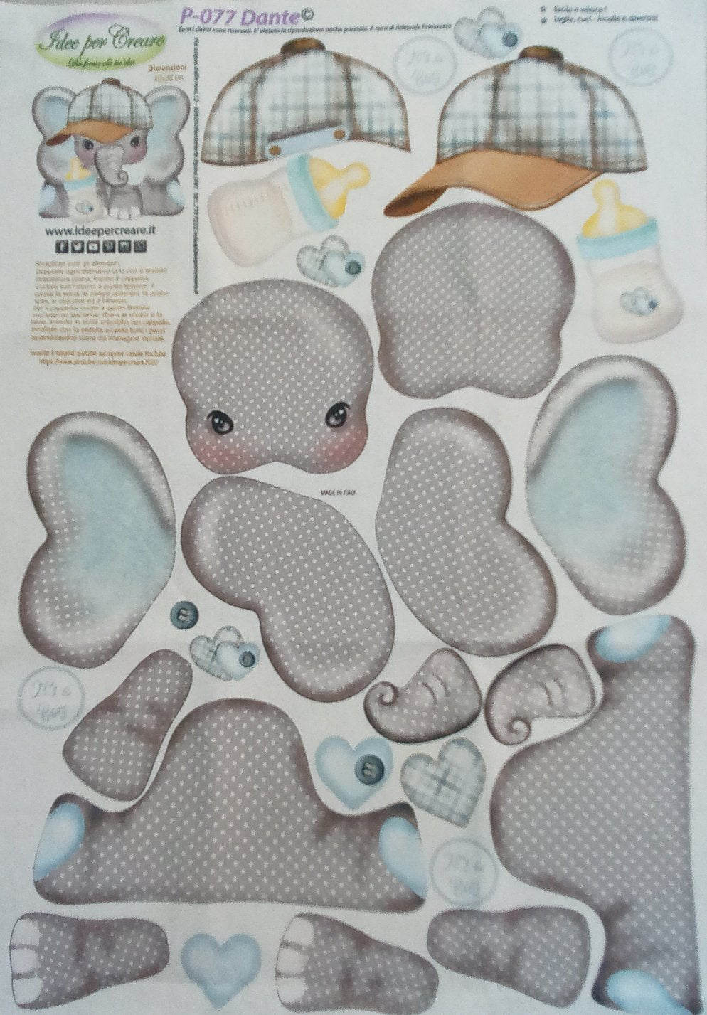 Elefante azzurro