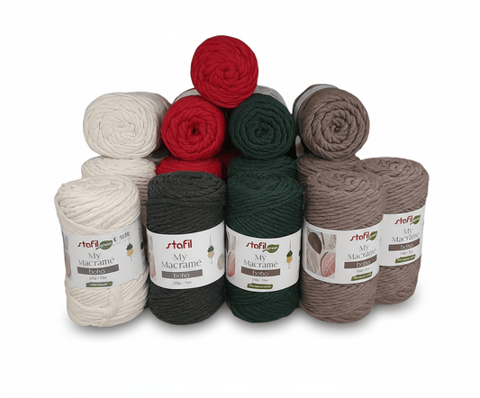 FILATO MACRAMÈ PETTINABILE - Angels Style merceria creativa