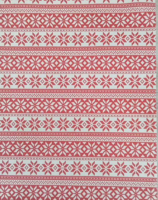 Foglio pannolenci nordico rosso