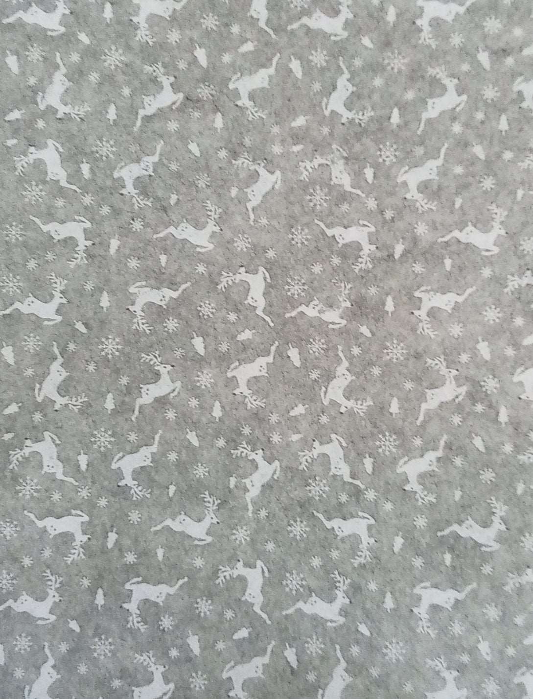 Foglio Pannolenci renna grigio