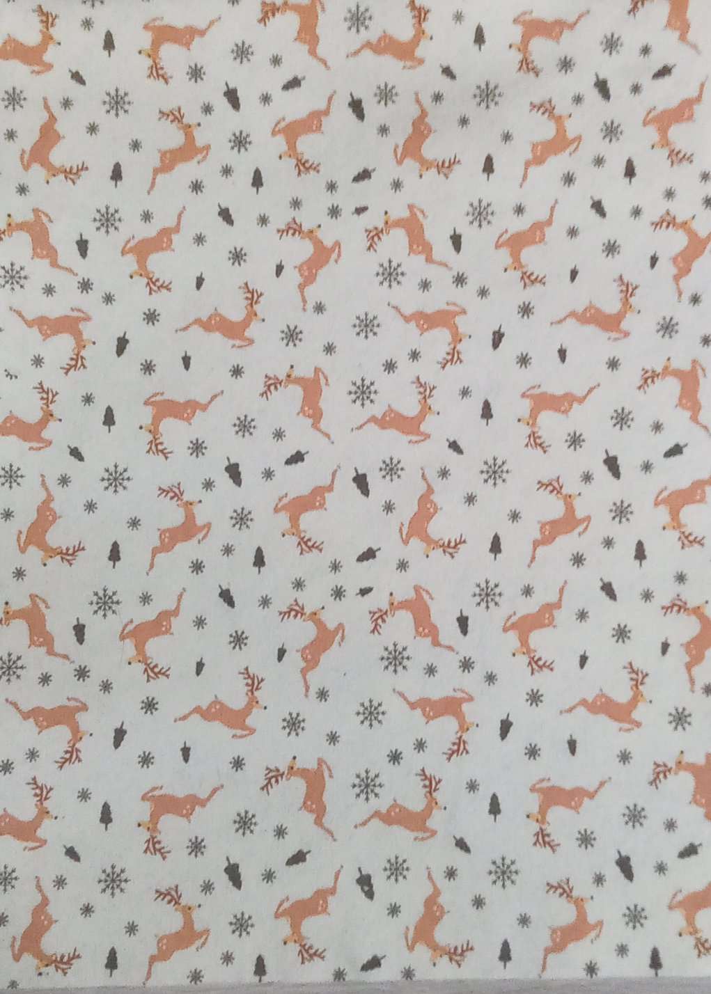 Foglio Pannolenci renna panna 