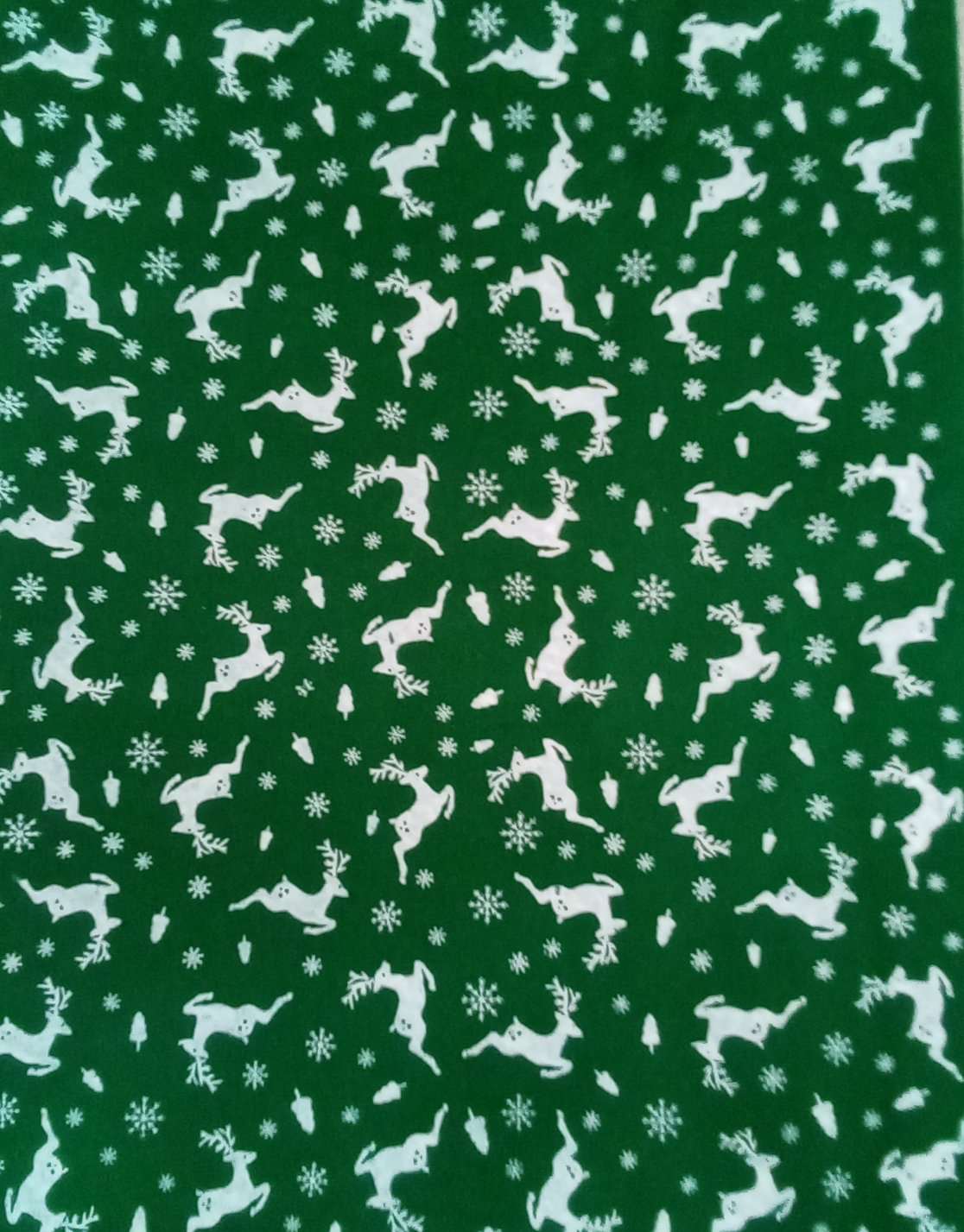 Foglio Pannolenci renne verde