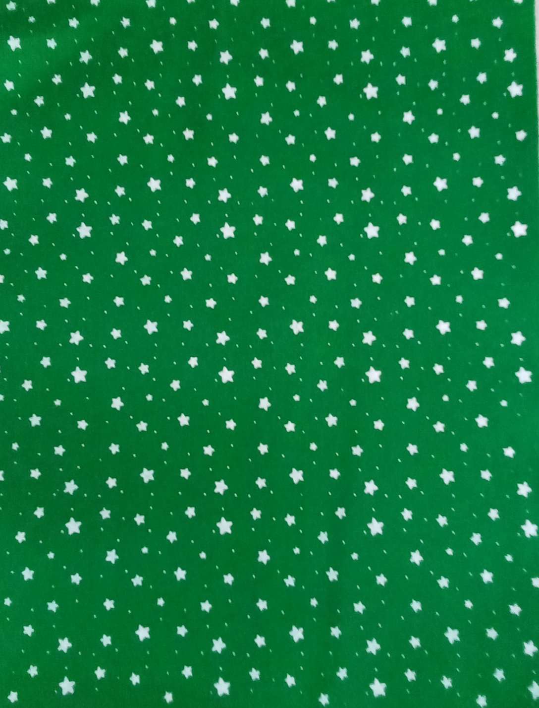 Foglio Pannolenci stelle verde