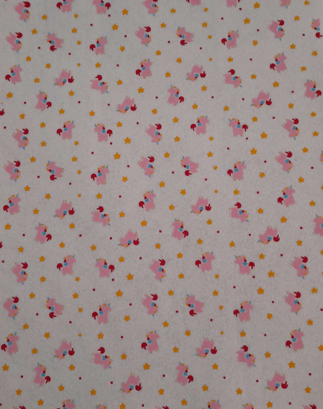 Foglio pannolenci unicorno