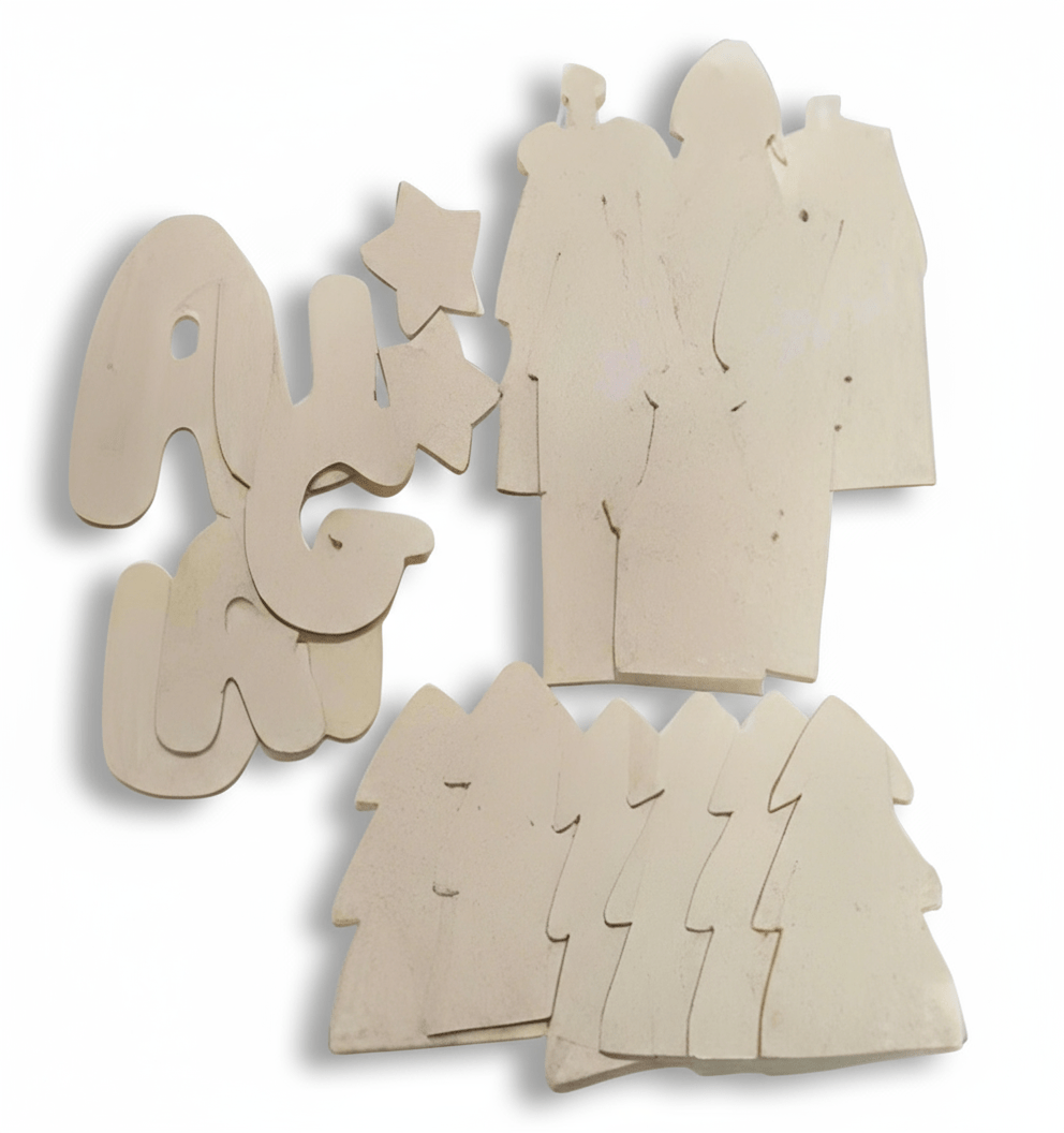 FUSTELLATI IN FELTRO PER CUCITO CREATIVO - Angels Style merceria creativa