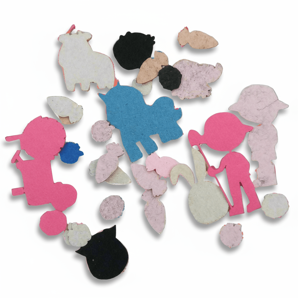 FUSTELLATI IN FELTRO PER CUCITO CREATIVO - Angels Style merceria creativa