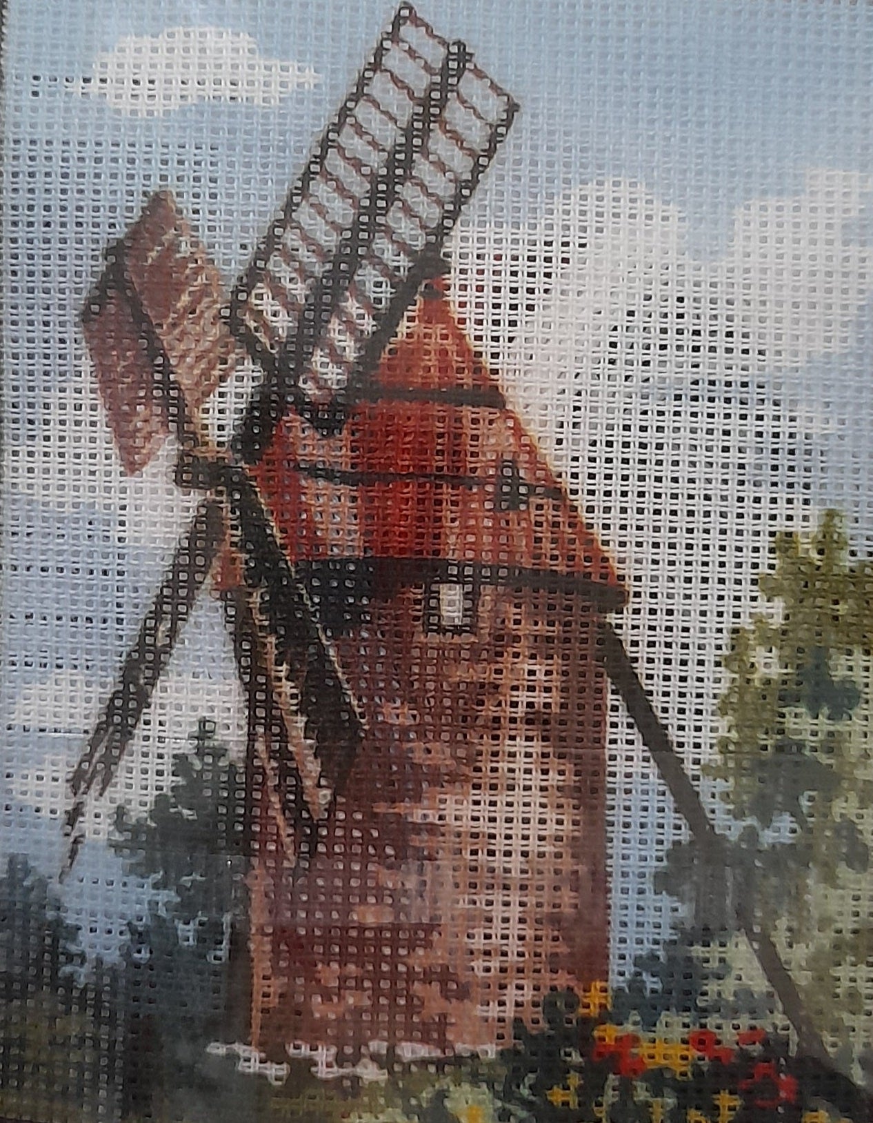 KIT RICAMO MEZZO PUNTO - Angels Style merceria creativa