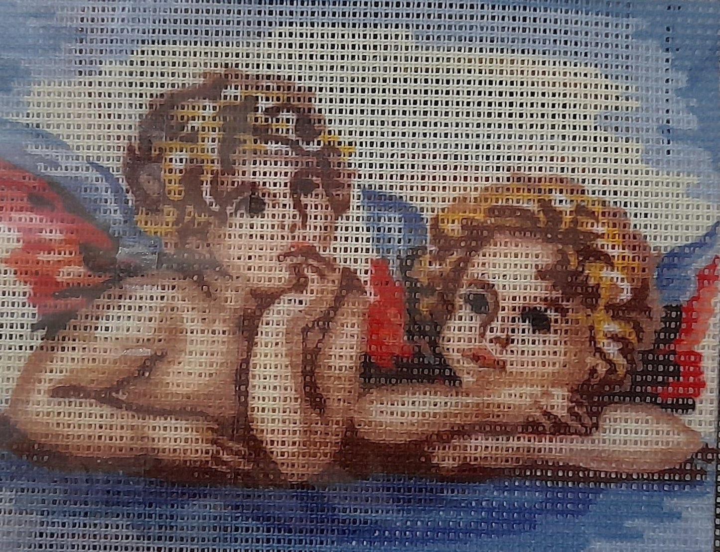 KIT RICAMO MEZZO PUNTO - Angels Style merceria creativa