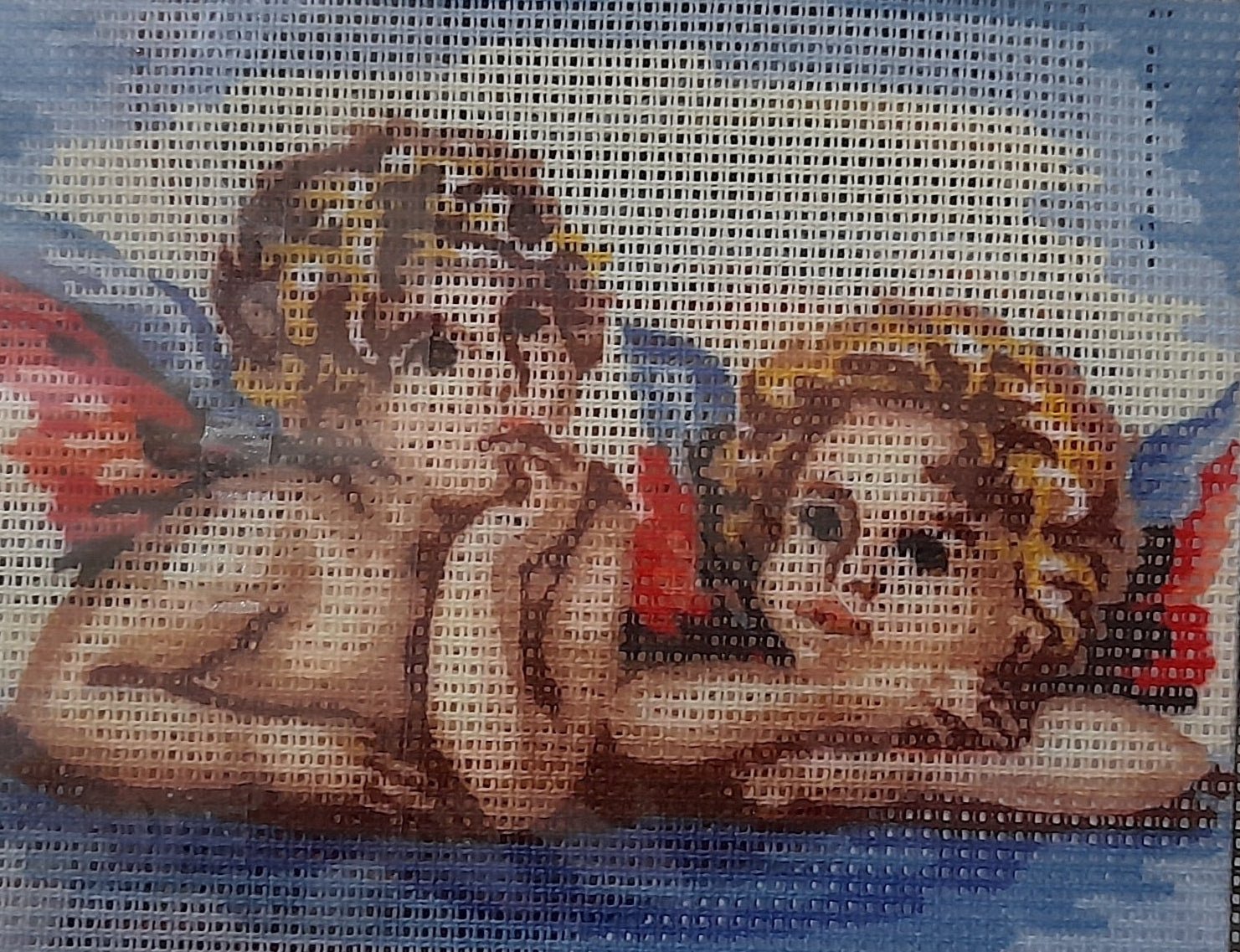 KIT RICAMO MEZZO PUNTO - Angels Style merceria creativa