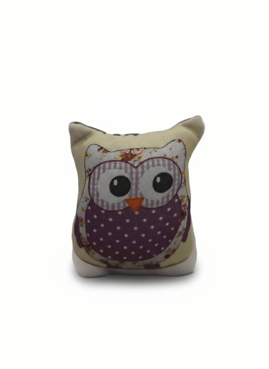 PUNTASPILLI GUFO IN STOFFA - Angels Style merceria creativa