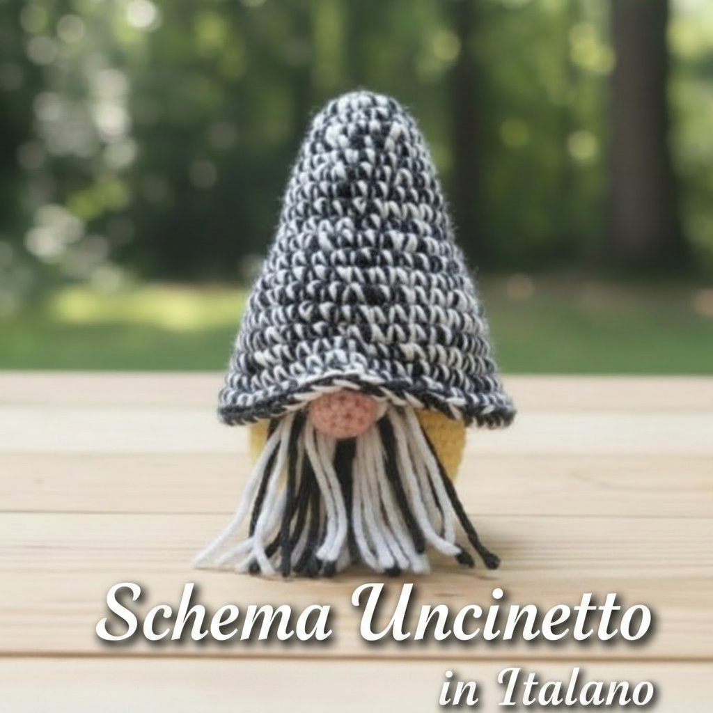 Gnomo tifoso amigurumi 