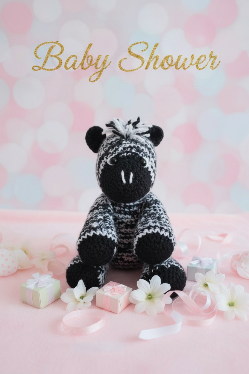 Baby shower regalo zebra