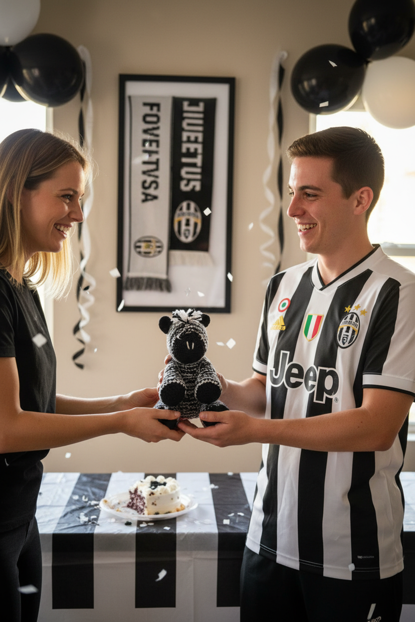 Idea regalo aigurumi zebra