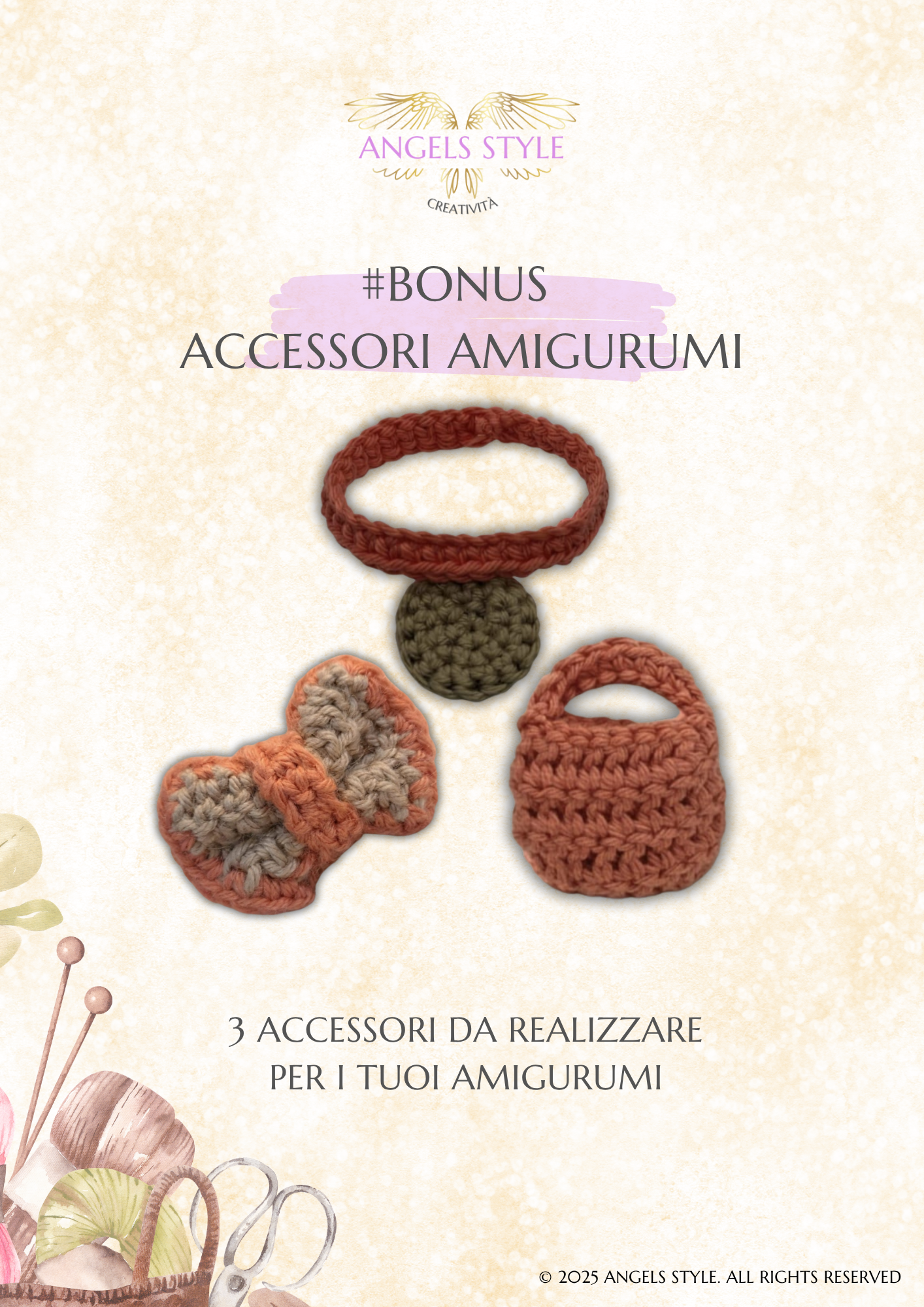 schemi accessori amigurumi uncinetto