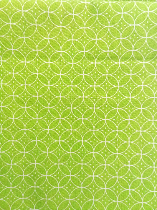 Stoffa in cotone, al metro verde 