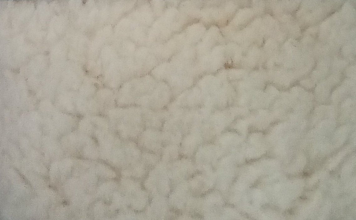 Tessuto peloso riccio beige