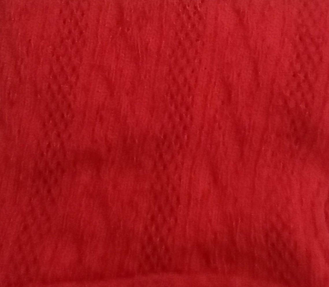 Tubolare treccia rossa